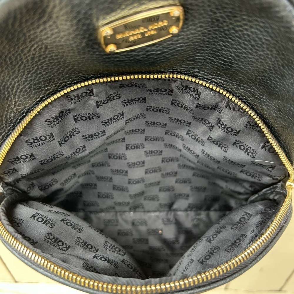 Michael Kors Pebbled Leather Backpack See Description and Photos Large Backpack - Picture 7 of 11